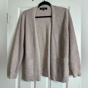 Open Front Knit Cardigan by Chloe & Jasmine, Size Medium
